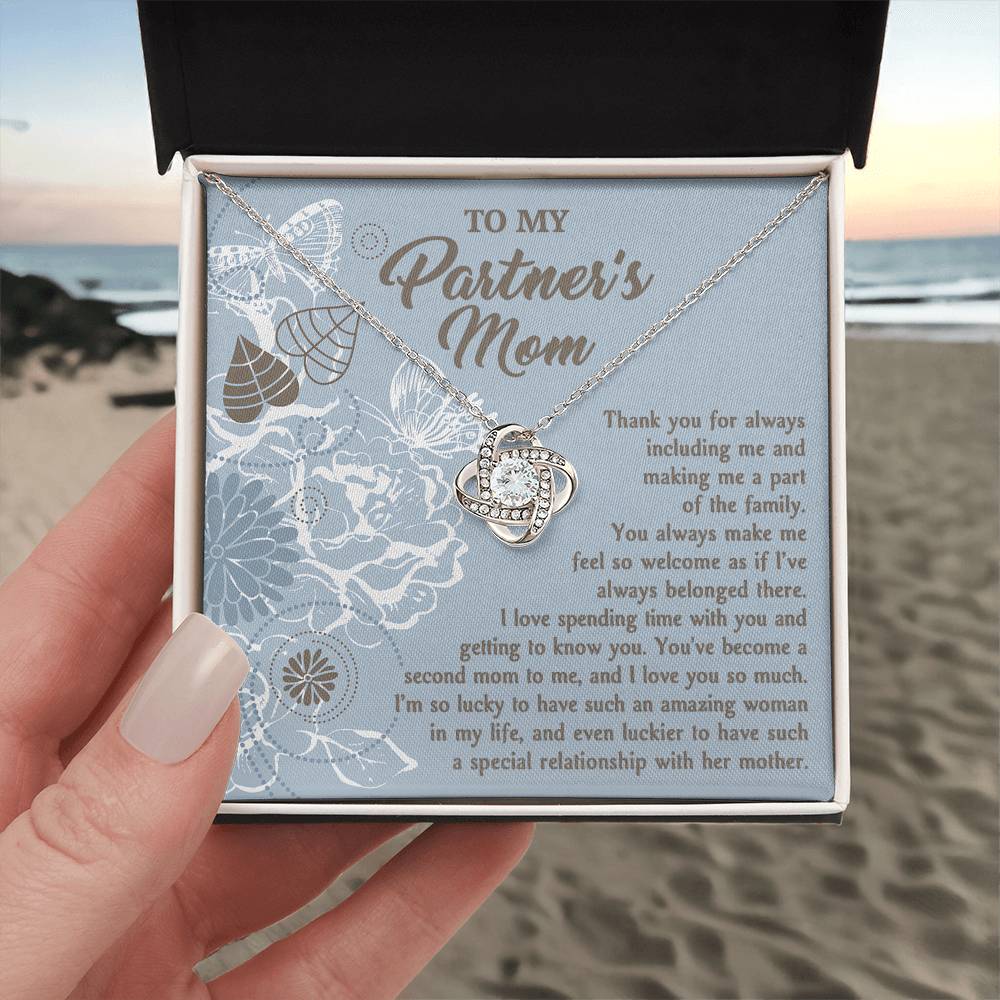To My Partner's Mom Necklace