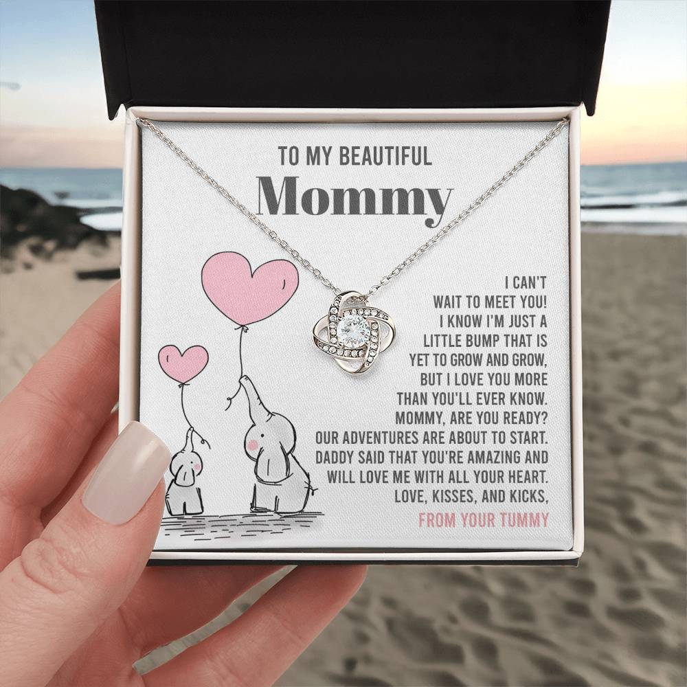 Mommy To Be-All Your Heart Necklace