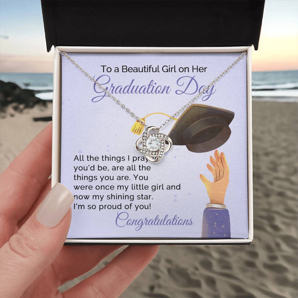 To a Beautiful Girl on her Graduation Day Necklace