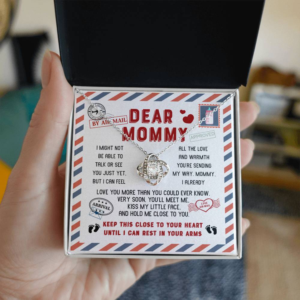 Dear Mommy Hold me Close Necklace