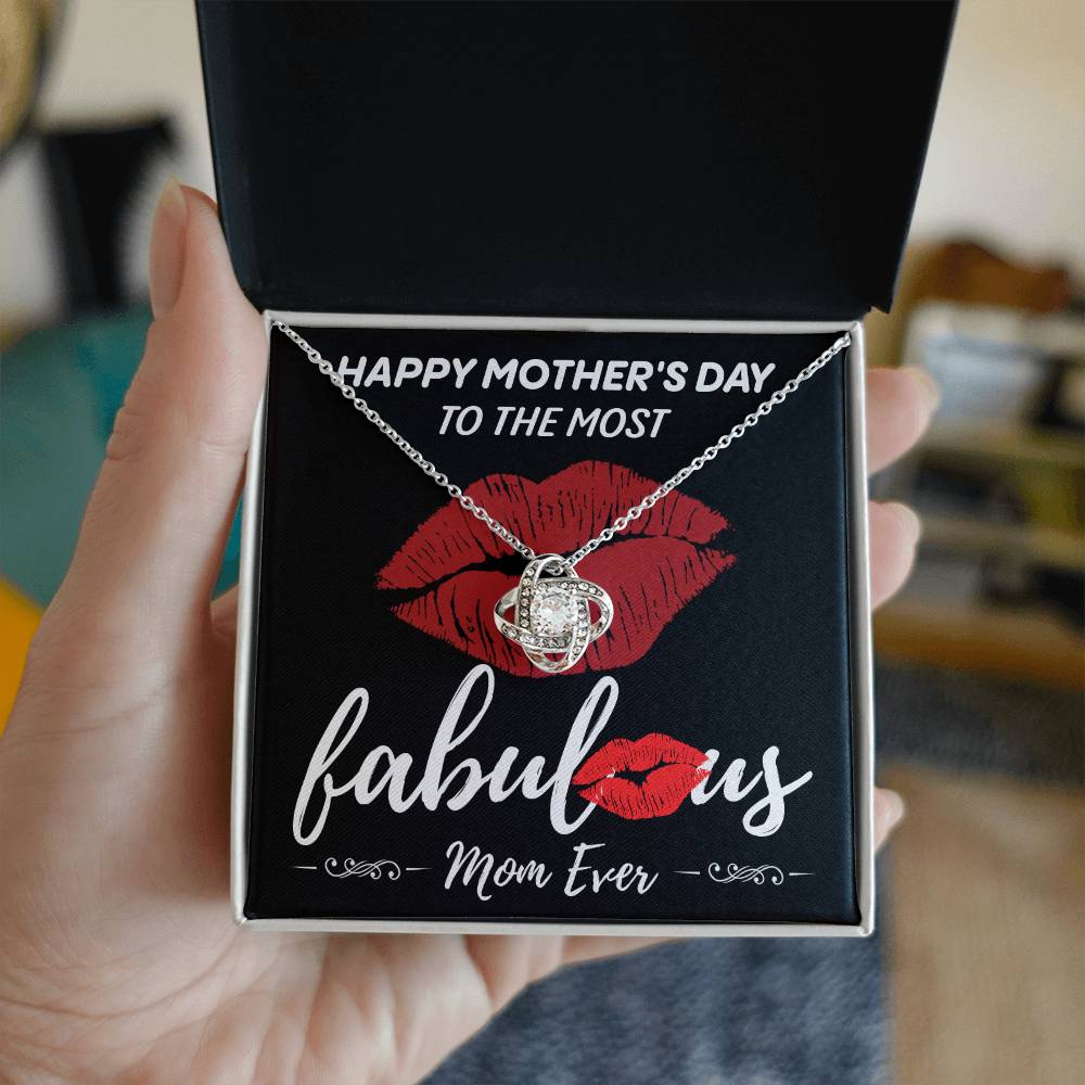 Happy Mother's Day To the Most Fabulous mom Necklace