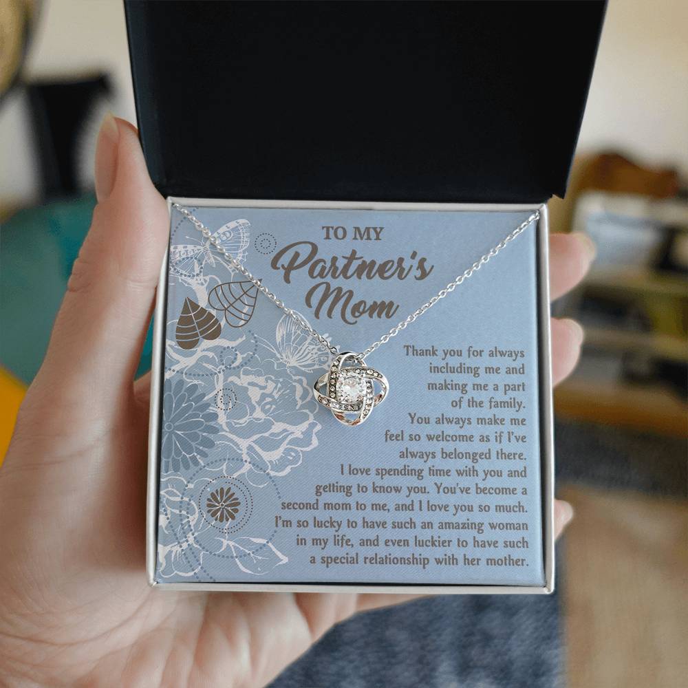 To My Partner's Mom Necklace
