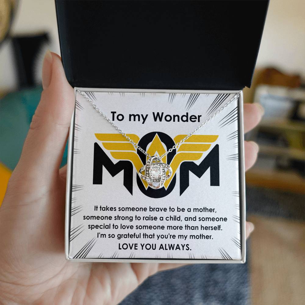 To my Wonder Mom Necklace