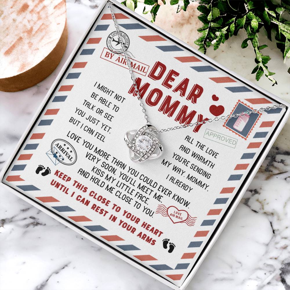 Dear Mommy Hold me Close Necklace