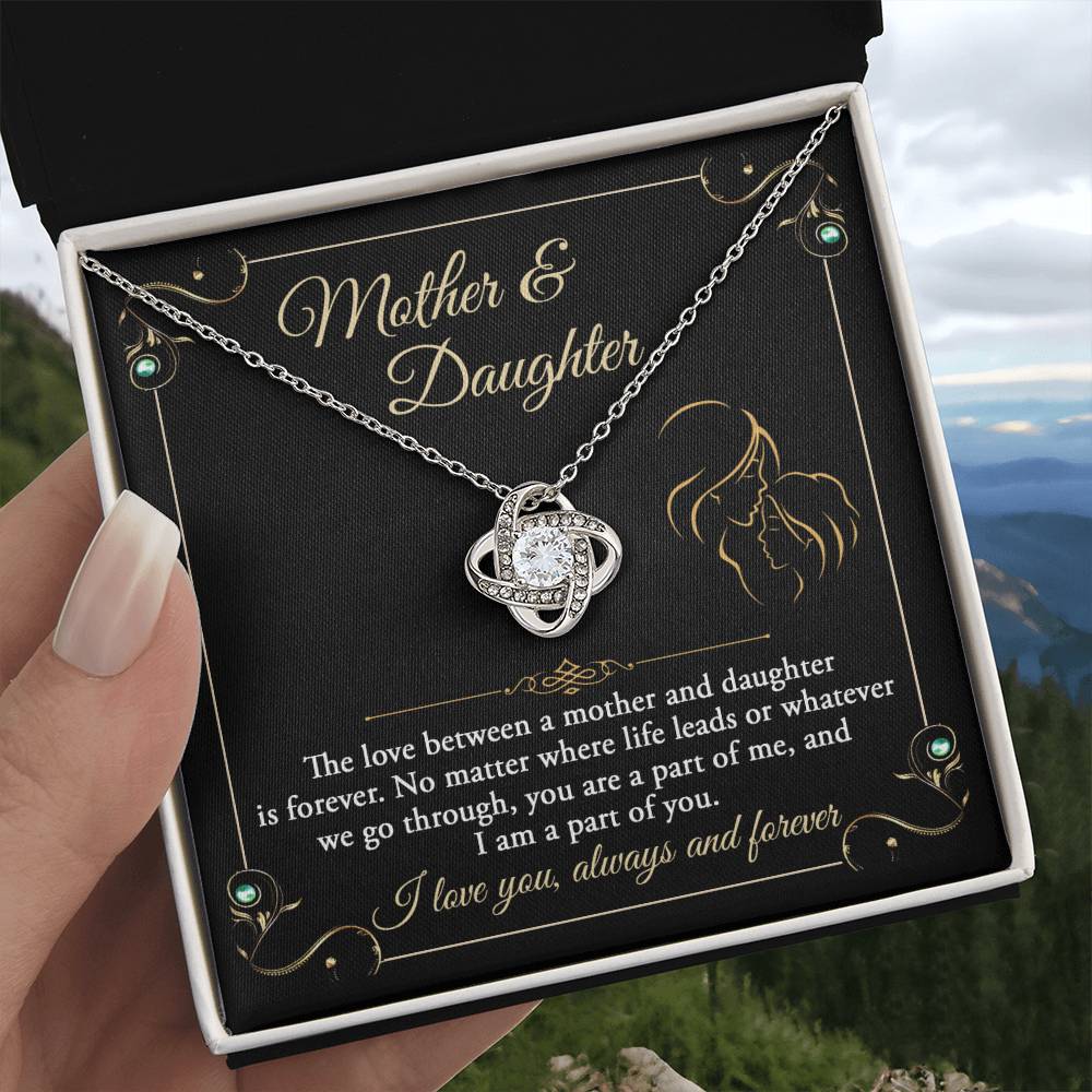 Mother & Daughter Love Forever Necklace