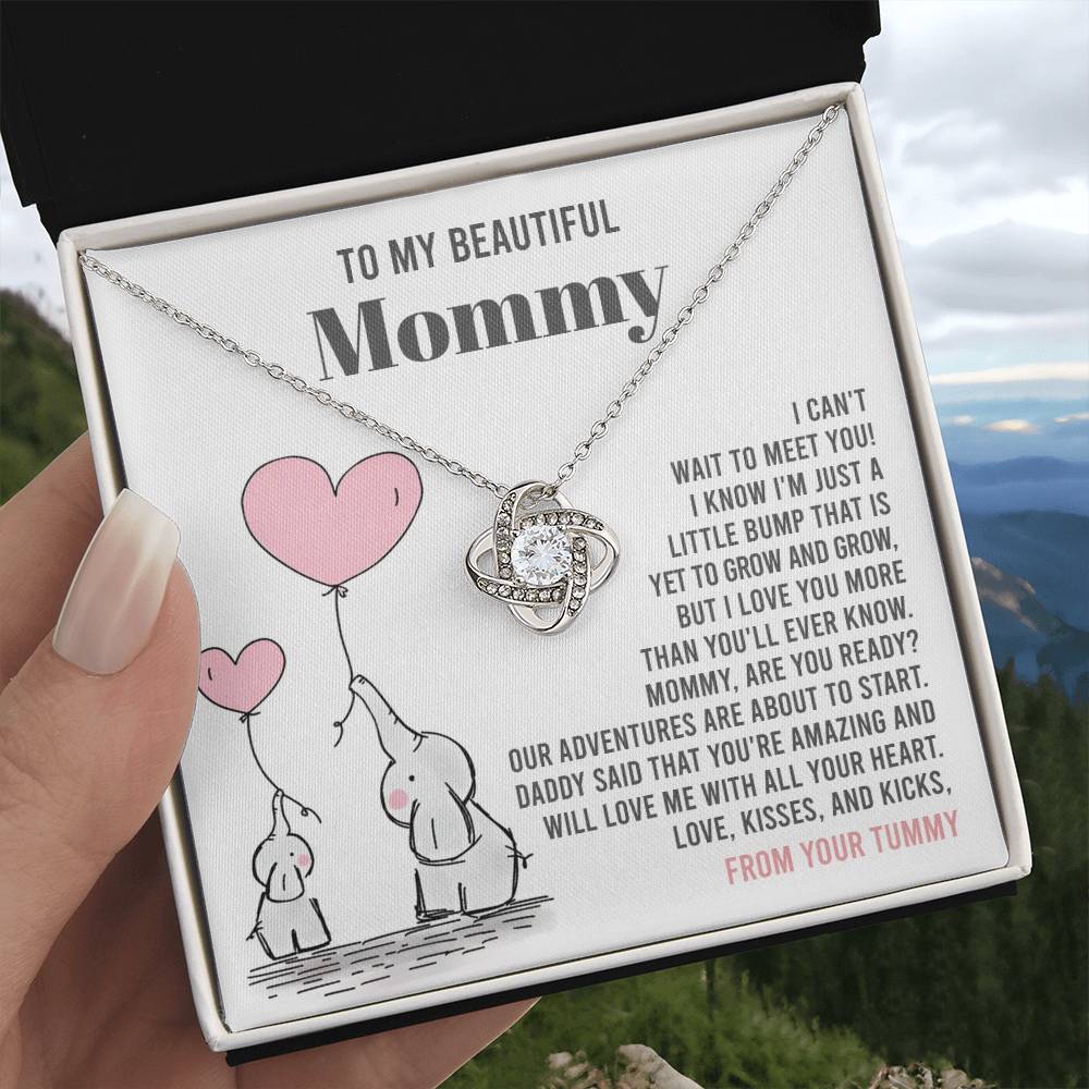 Mommy To Be-All Your Heart Necklace