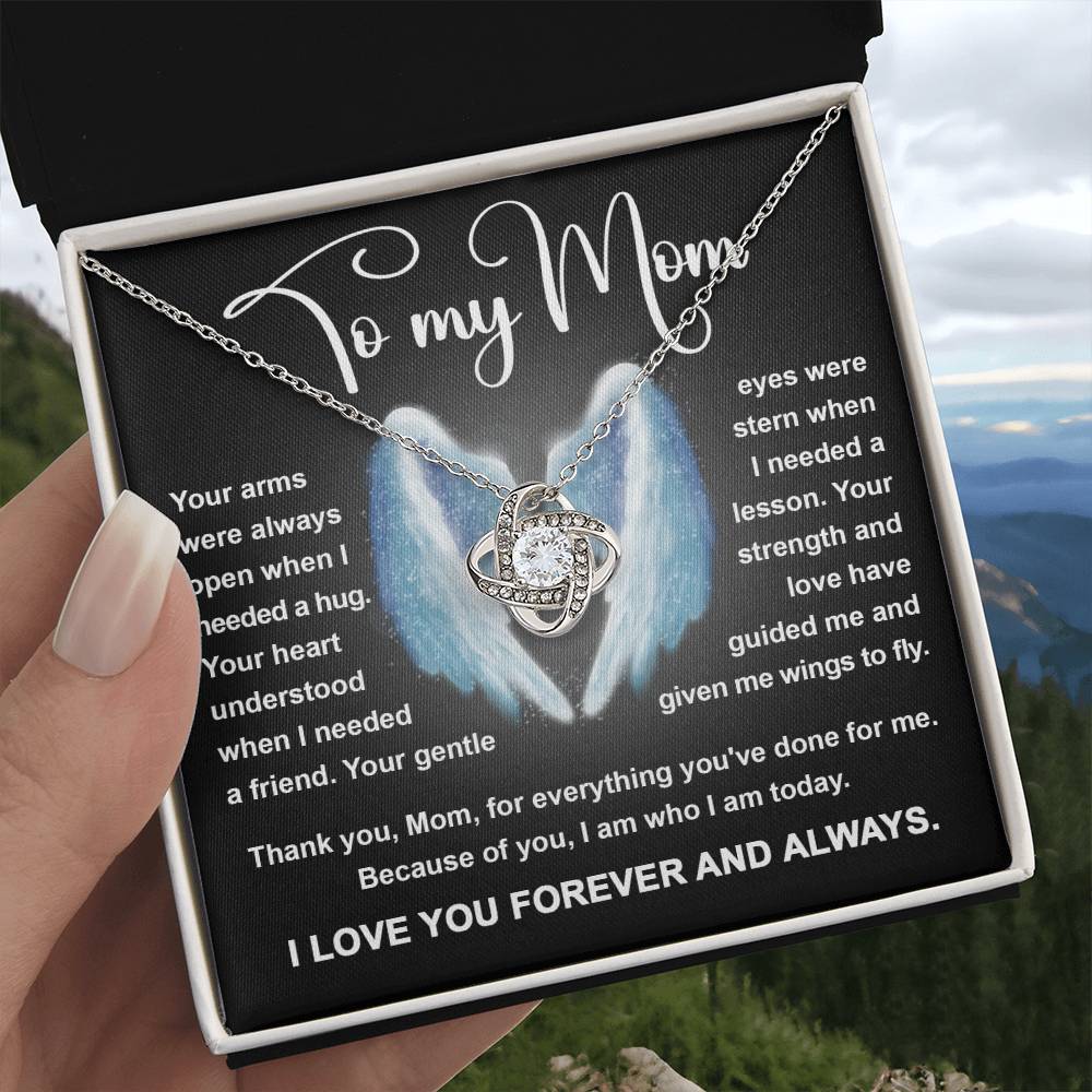Mom, Thank you for everything Necklace