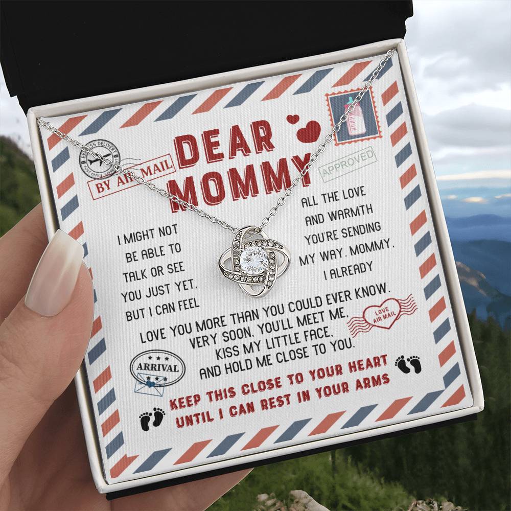 Dear Mommy Hold me Close Necklace