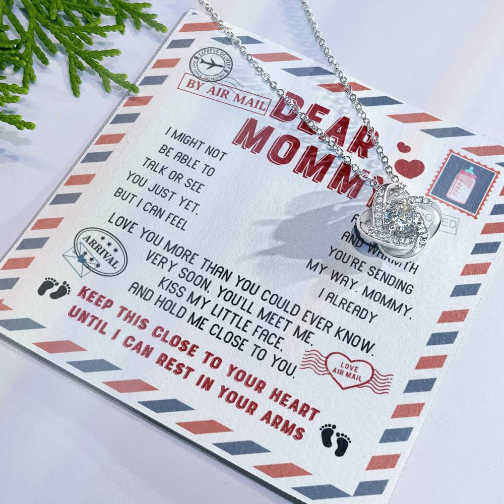 Dear Mommy Hold me Close Necklace
