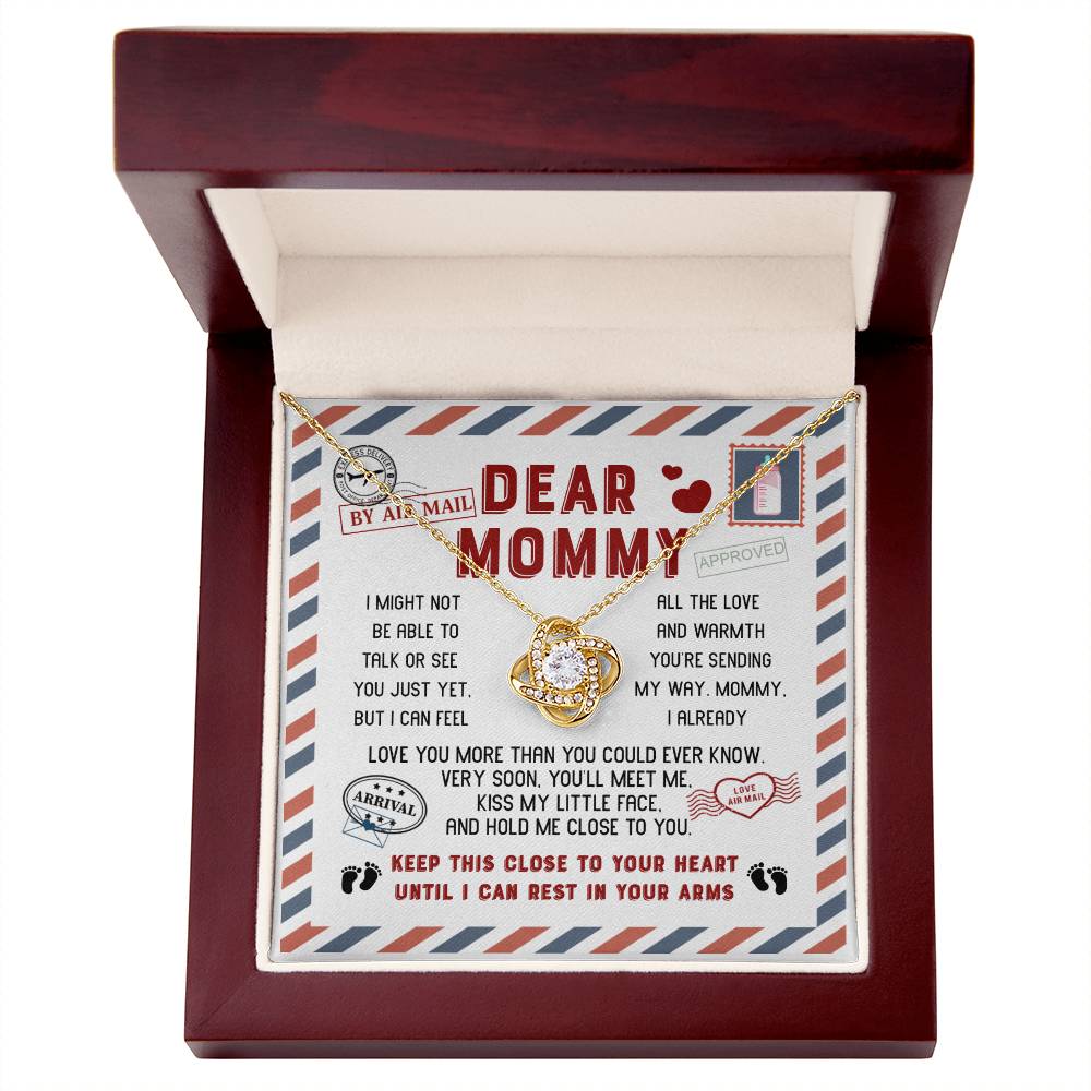 Dear Mommy Hold me Close Necklace