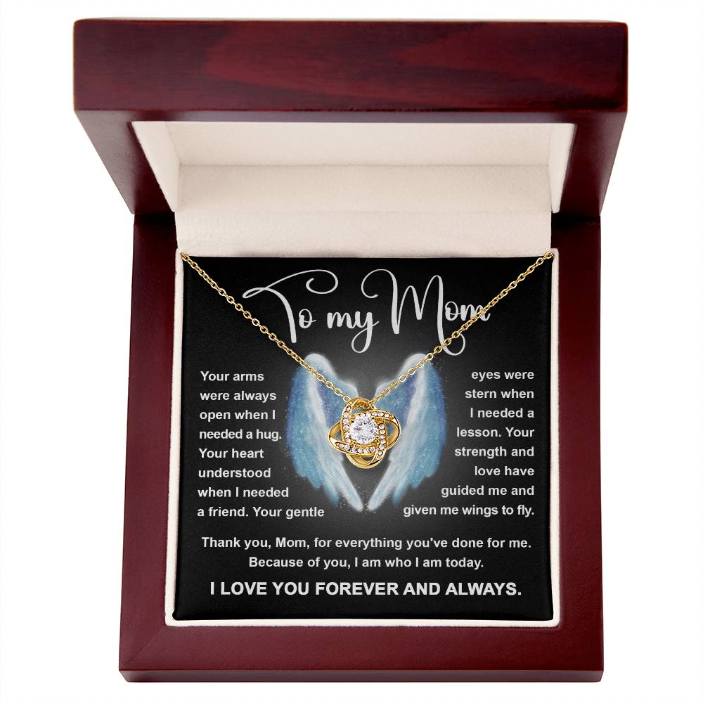 Mom, Thank you for everything Necklace