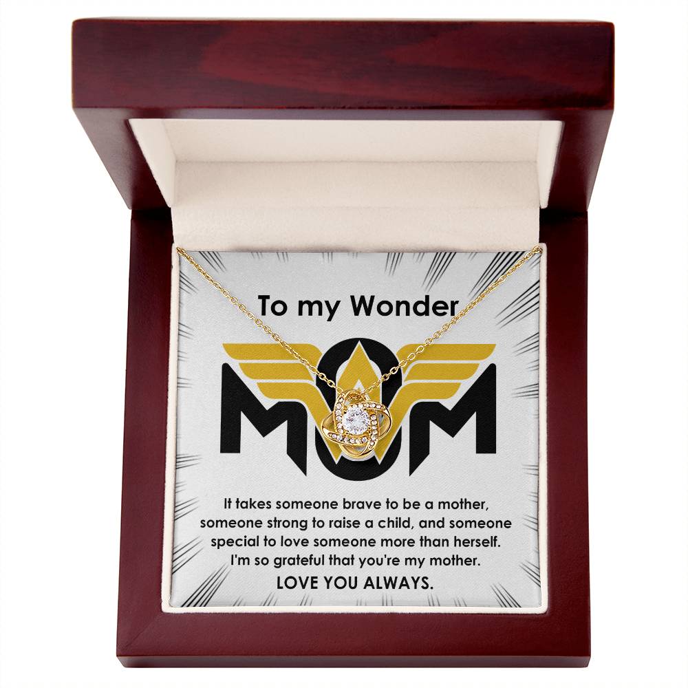 To my Wonder Mom Necklace