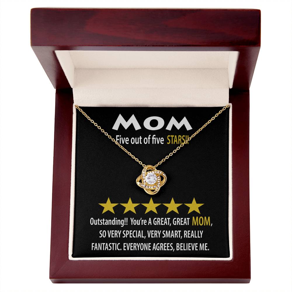 Five Stars Mom Necklace