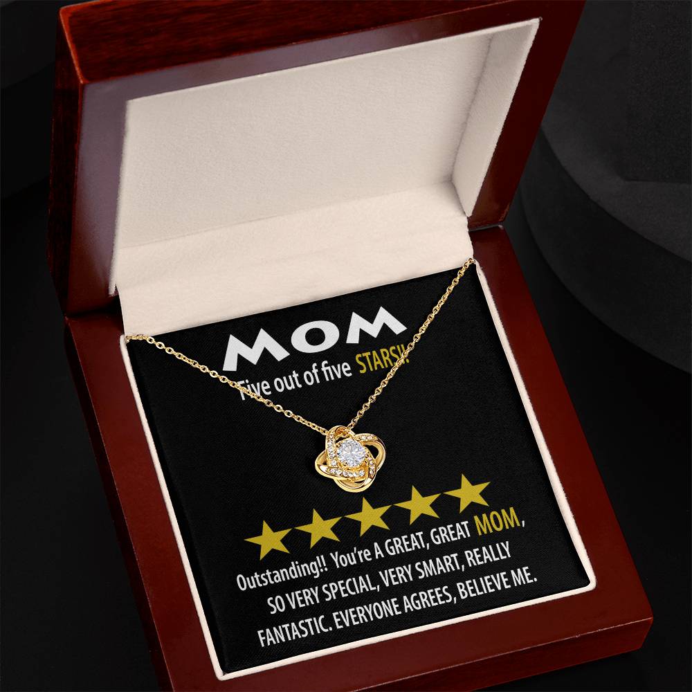 Five Stars Mom Necklace