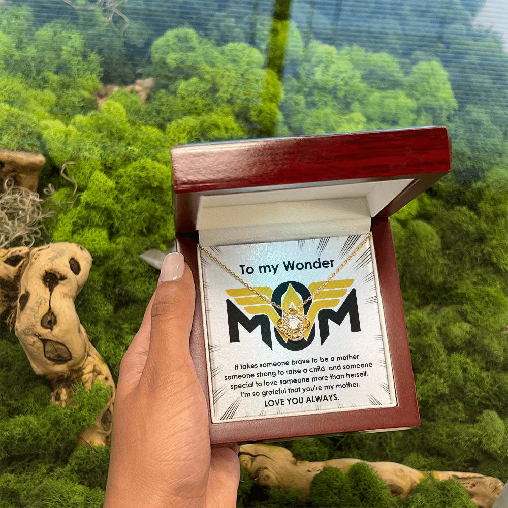 To my Wonder Mom Necklace