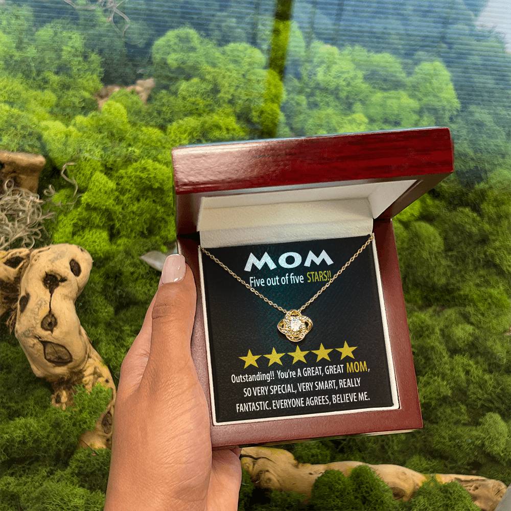 Five Stars Mom Necklace