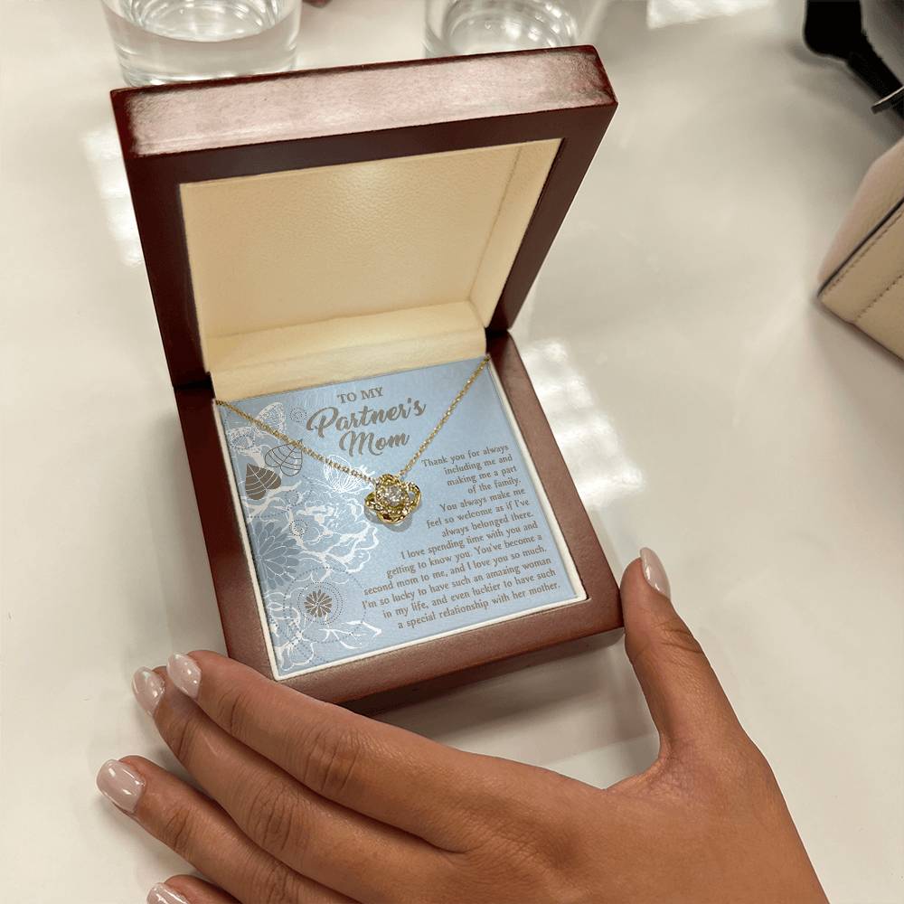To My Partner's Mom Necklace