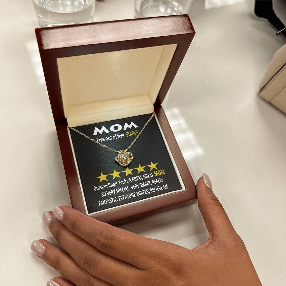 Five Stars Mom Necklace