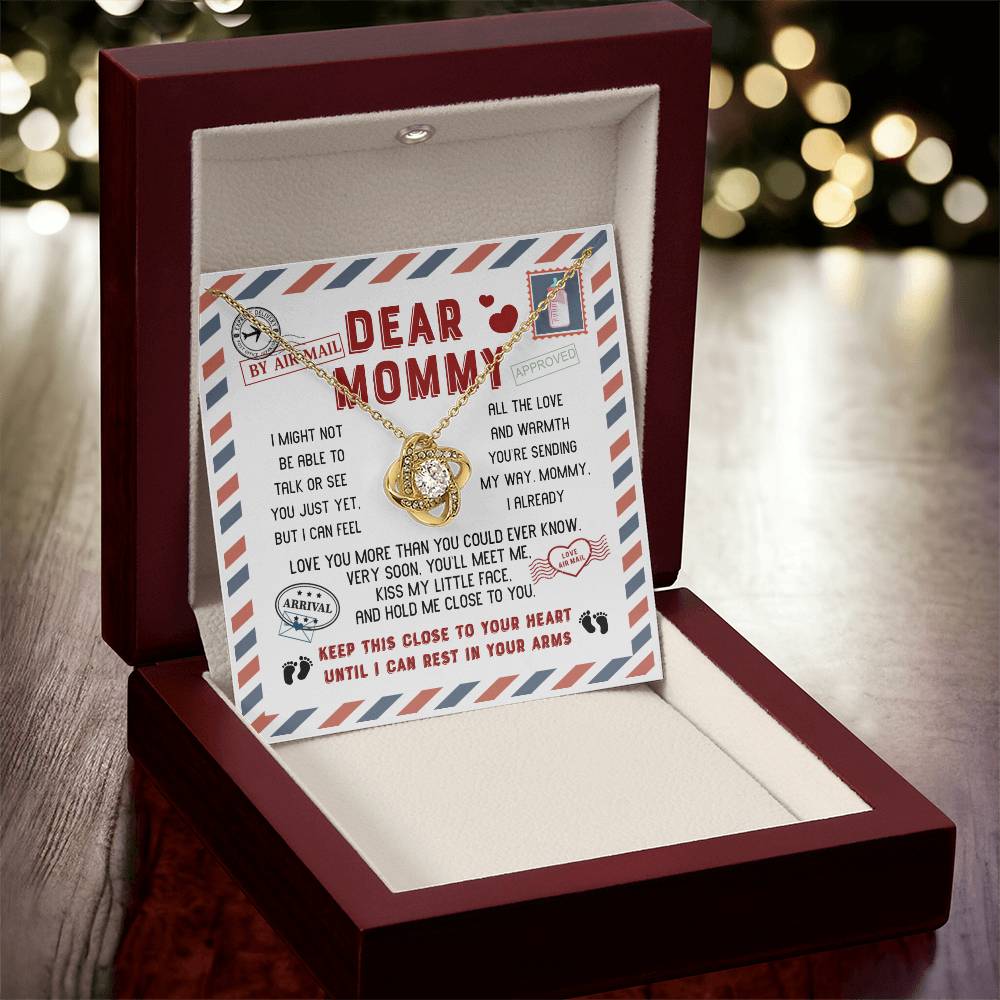 Dear Mommy Hold me Close Necklace
