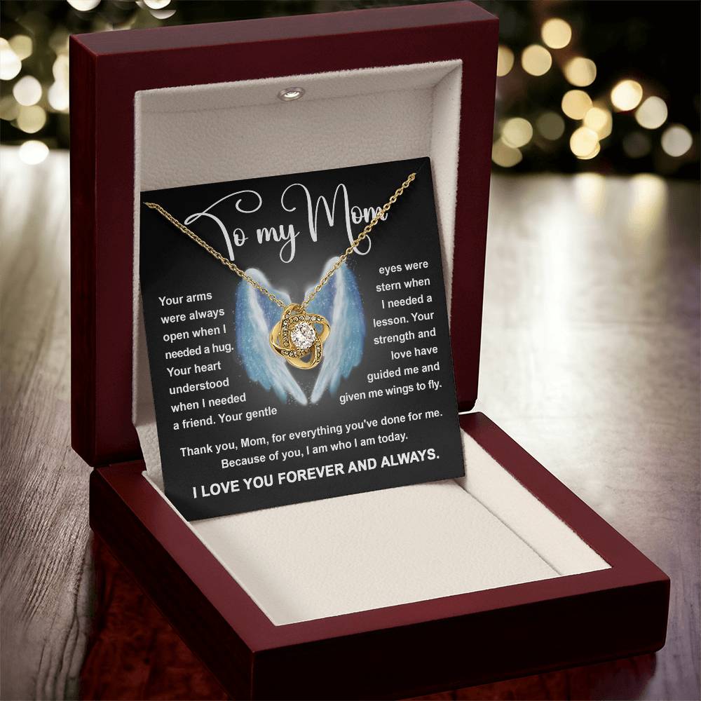 Mom, Thank you for everything Necklace