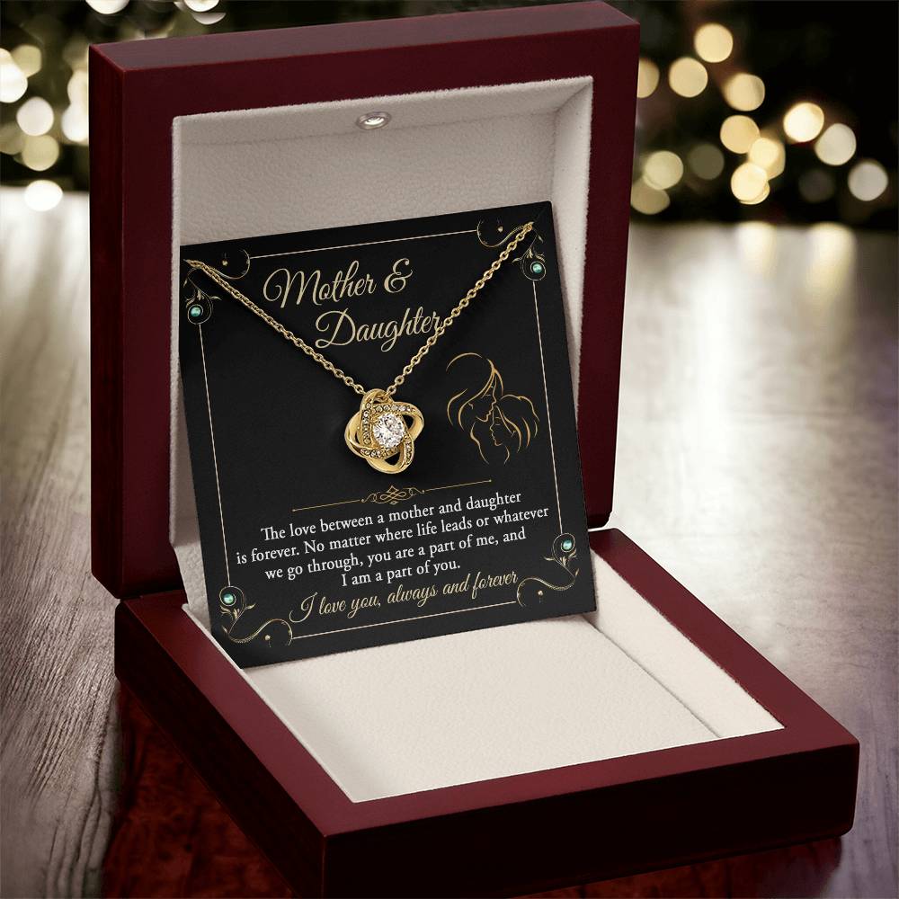 Mother & Daughter Love Forever Necklace