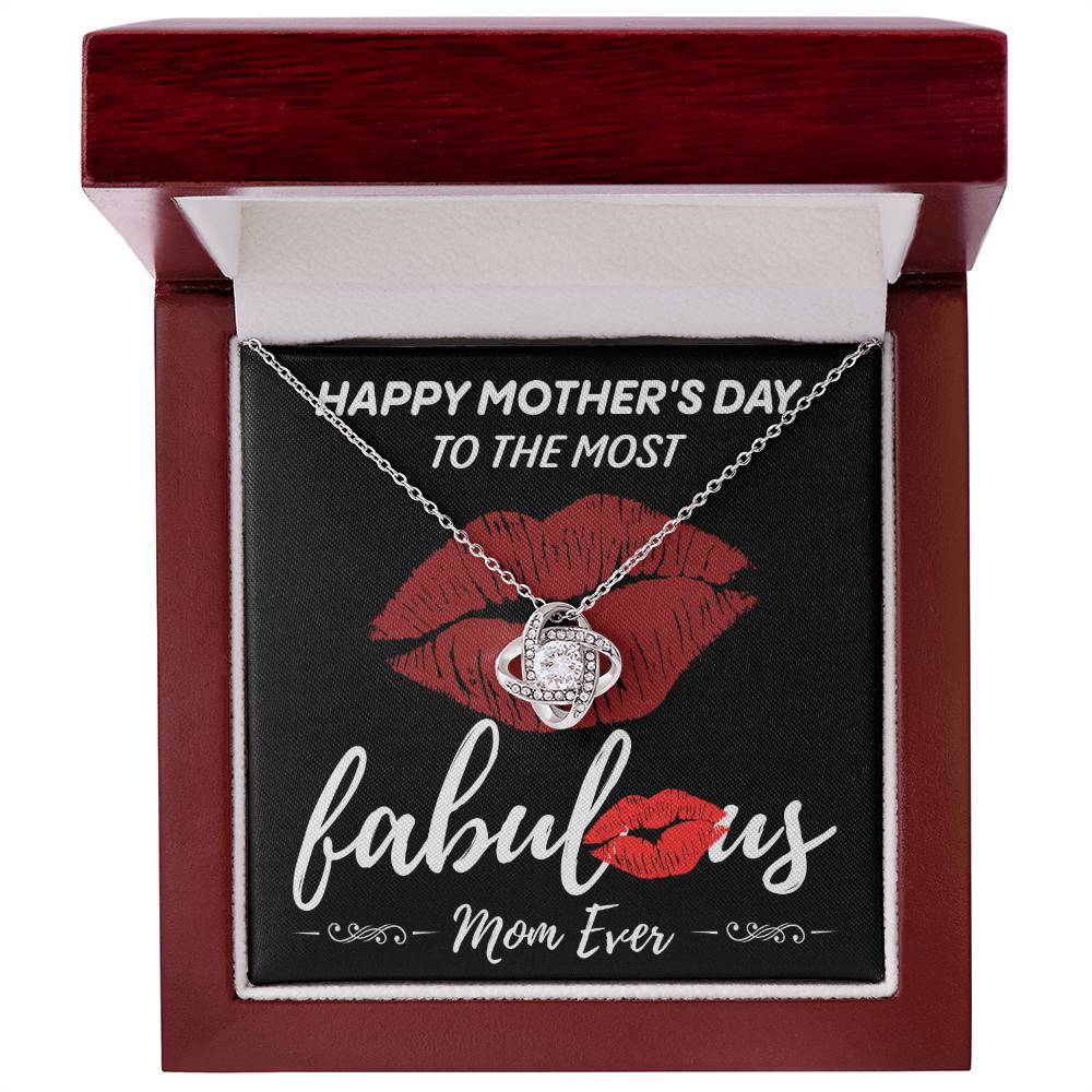 Happy Mother's Day To the Most Fabulous mom Necklace