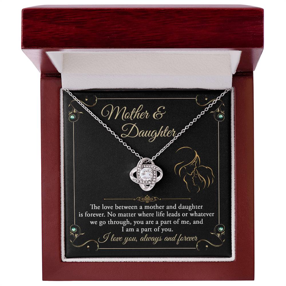 Mother & Daughter Love Forever Necklace