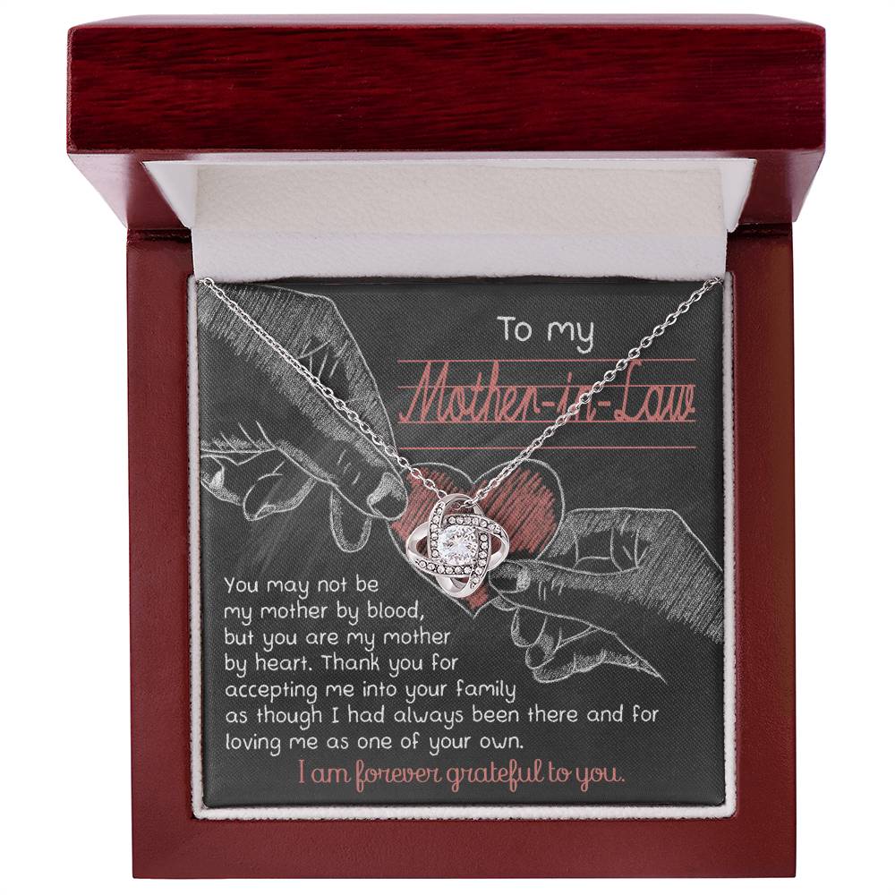 Mother-In-Law-Mother Forever Grateful Necklace