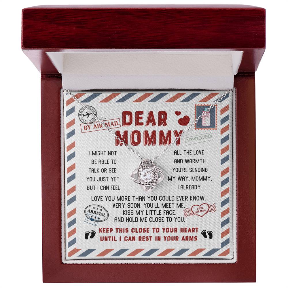 Dear Mommy Hold me Close Necklace