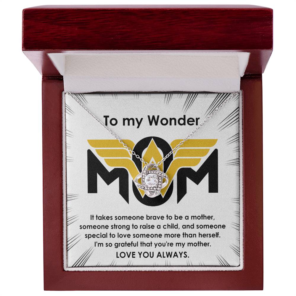 To my Wonder Mom Necklace