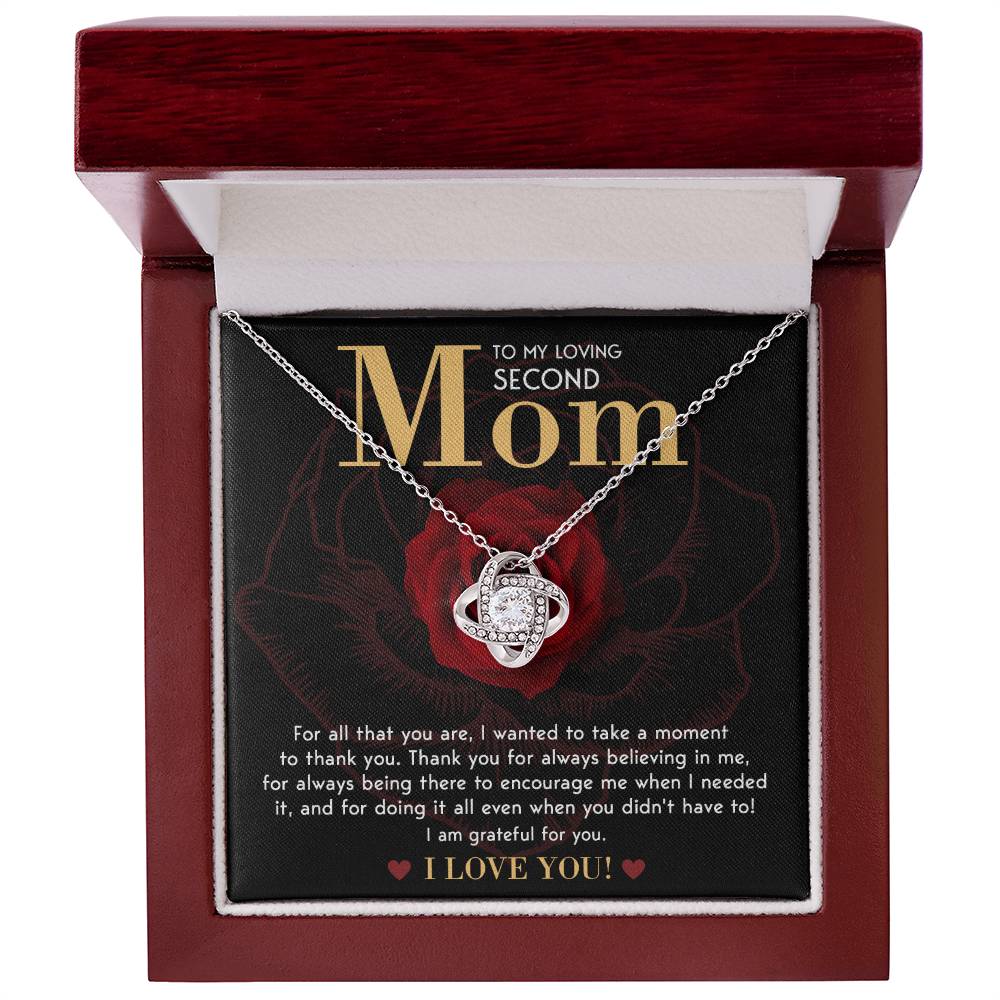 To My Loving Second Mom Necklace