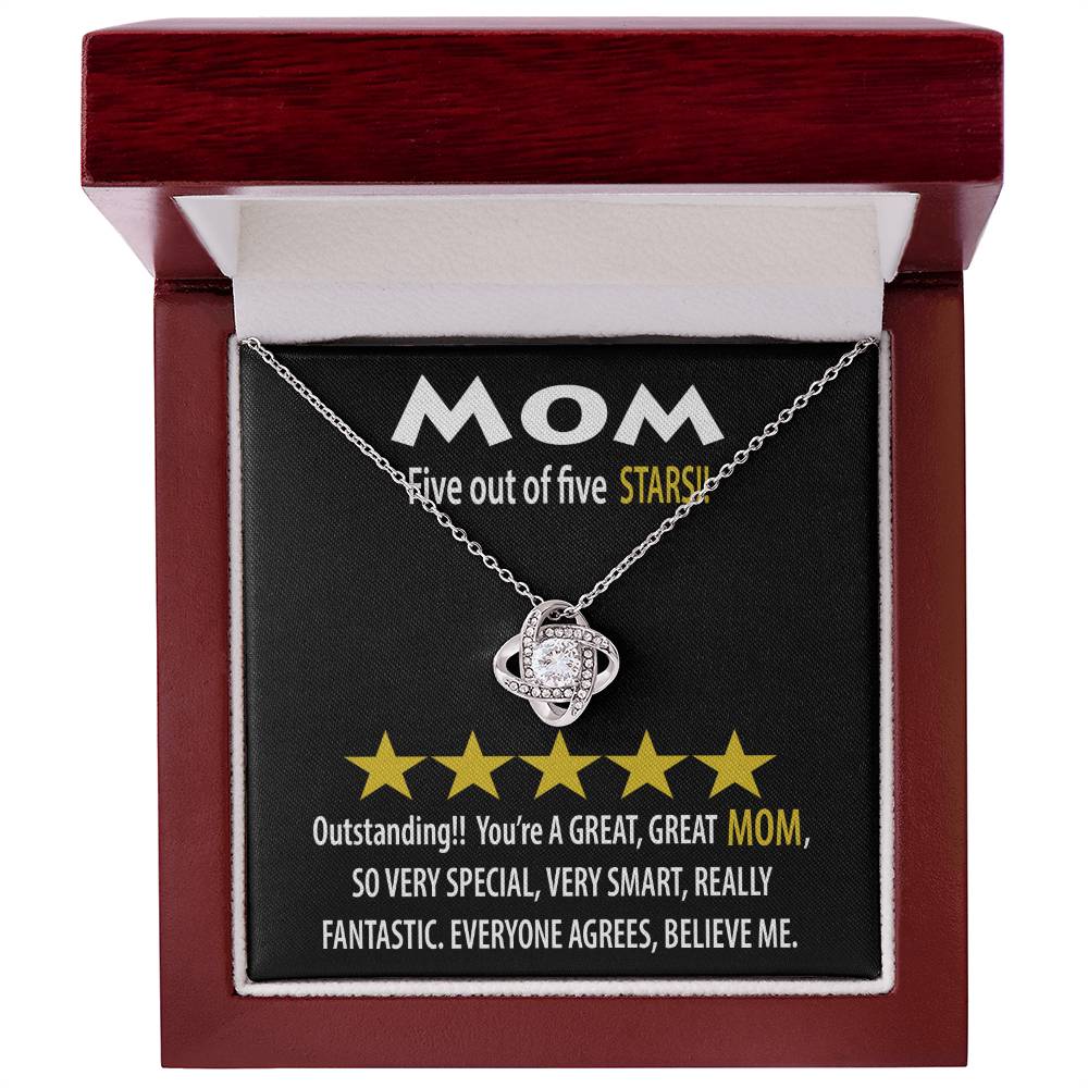 Five Stars Mom Necklace