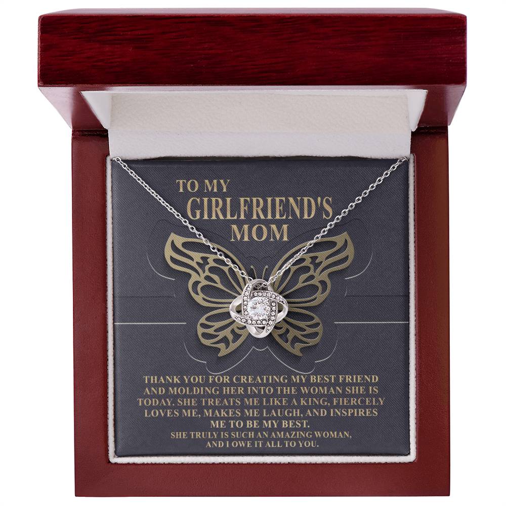 To My Girlfriend's Mom Thank you Necklace