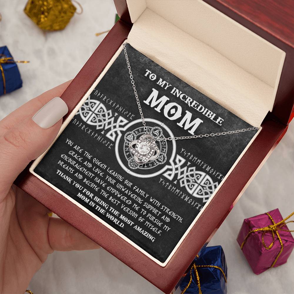 To My Incredible Mom, The Queen Necklace