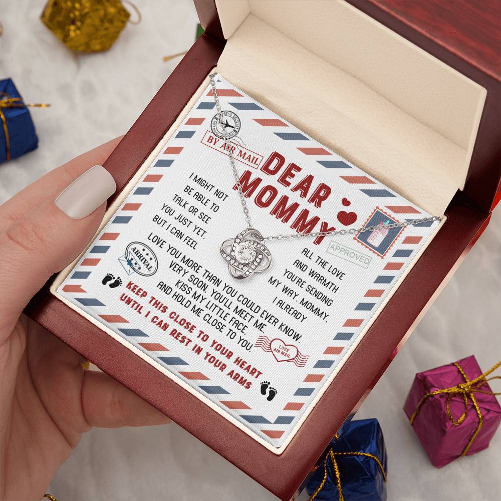 Dear Mommy Hold me Close Necklace