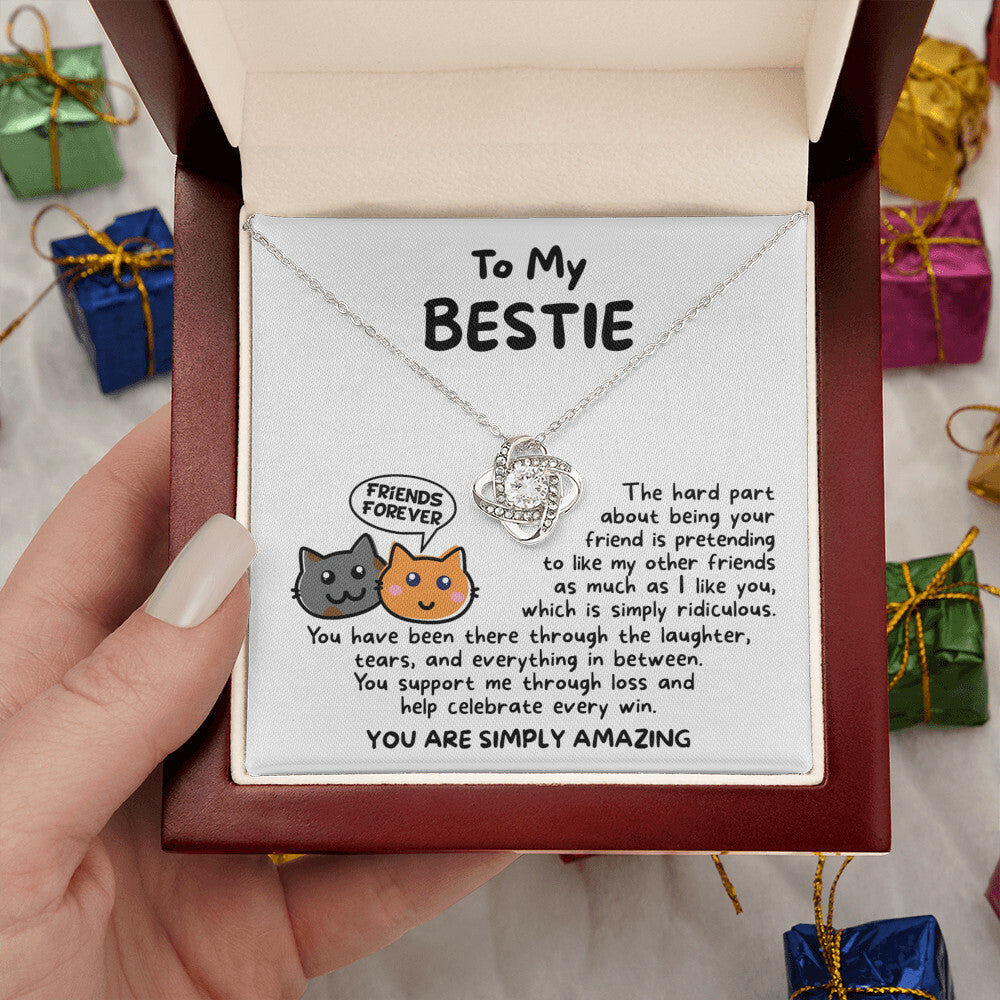 To My Bestie You are amazing-Necklace