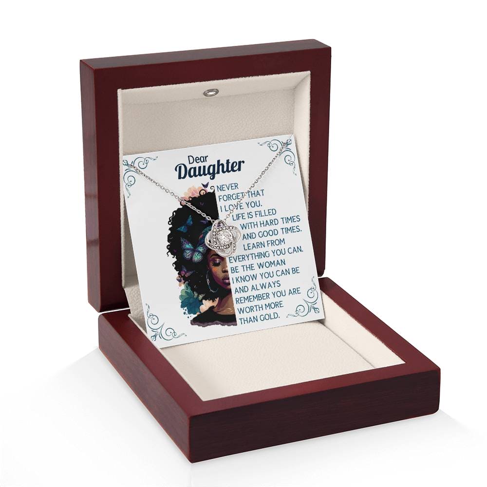 Dear Daughter worth more than Gold Necklace