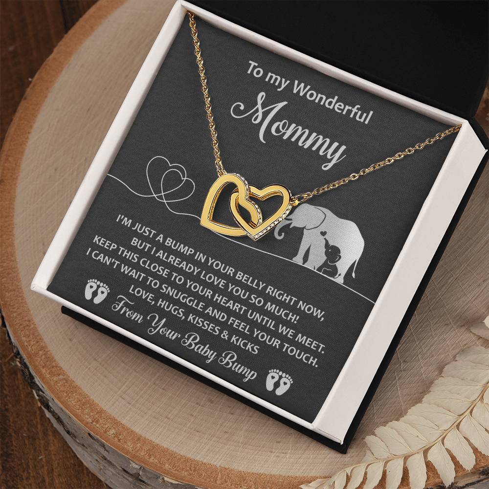 Mama To Be - Until We Meet Double Heart Necklace