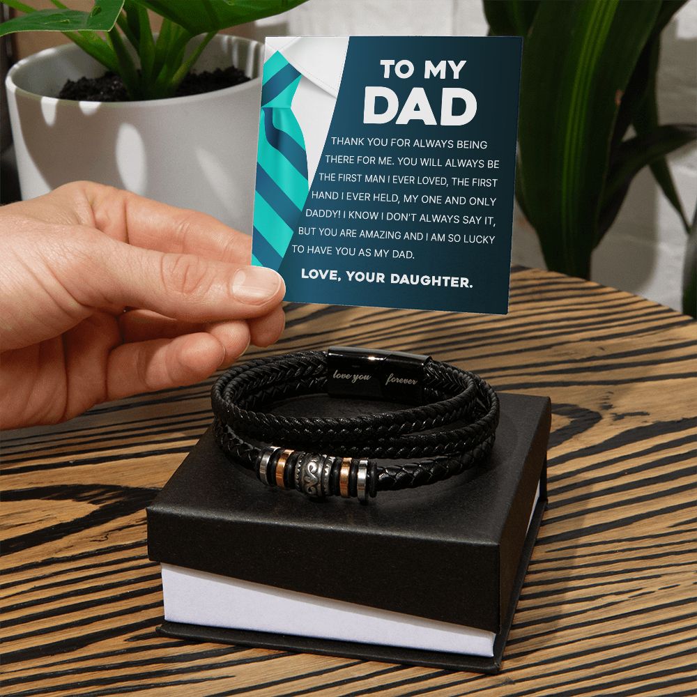 To My Dad, You are Amazing - Forever Love Bracelet
