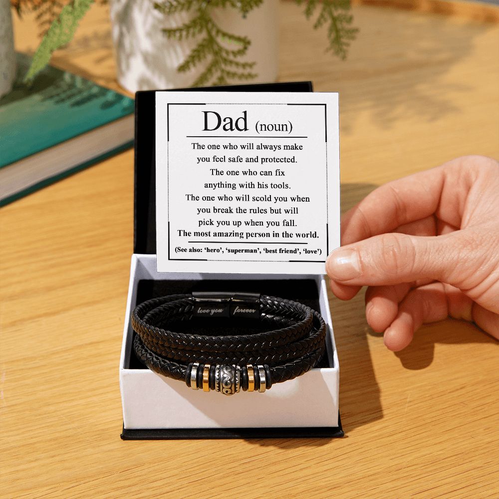 Dad Noun - Forever Love Bracelet