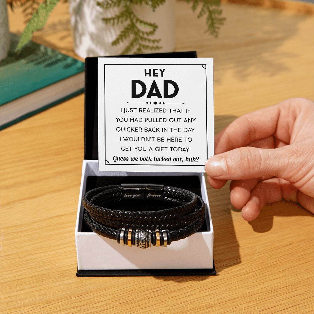 Hey Dad - Forever Love Bracelet