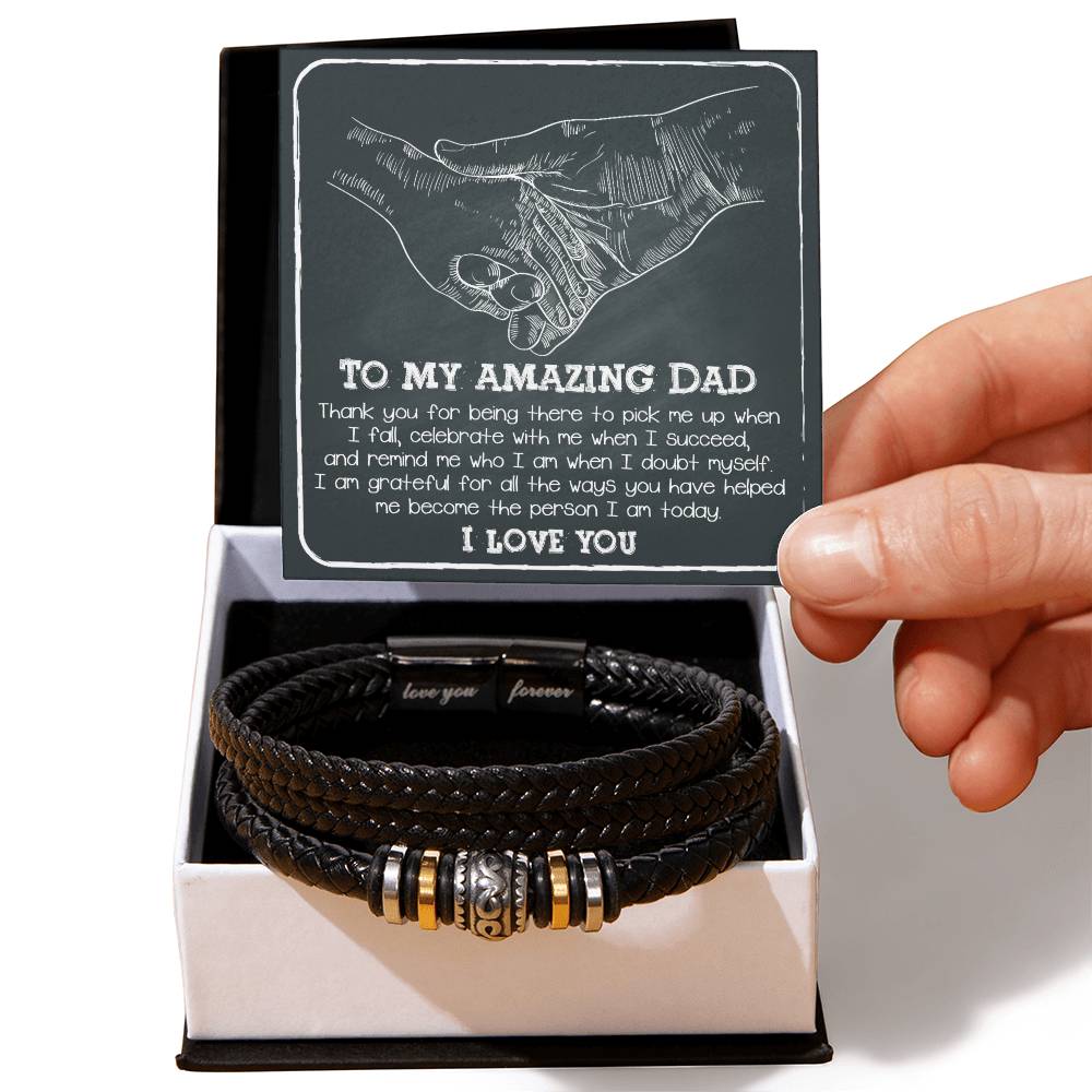 To My Amazing Dad Bracelet