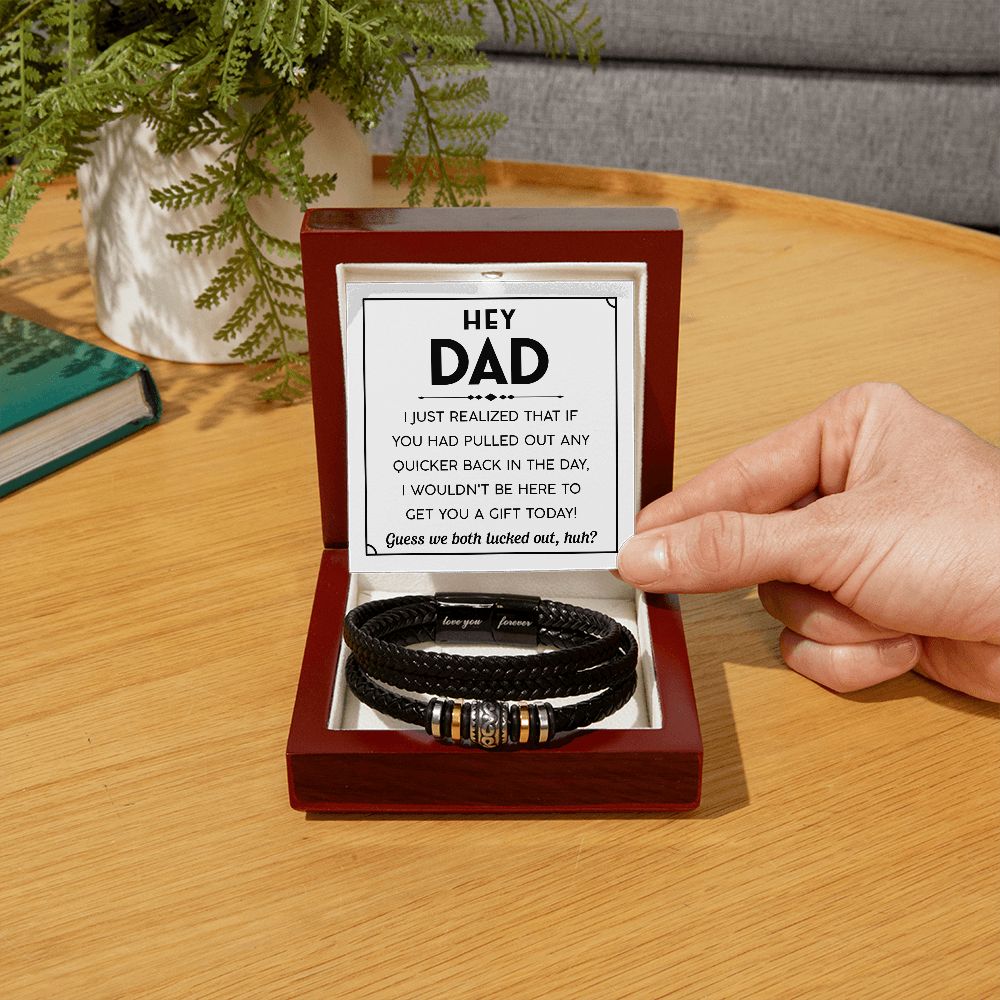Hey Dad - Forever Love Bracelet