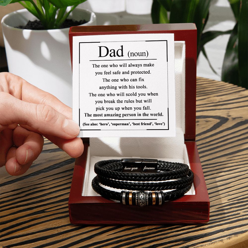Dad Noun - Forever Love Bracelet