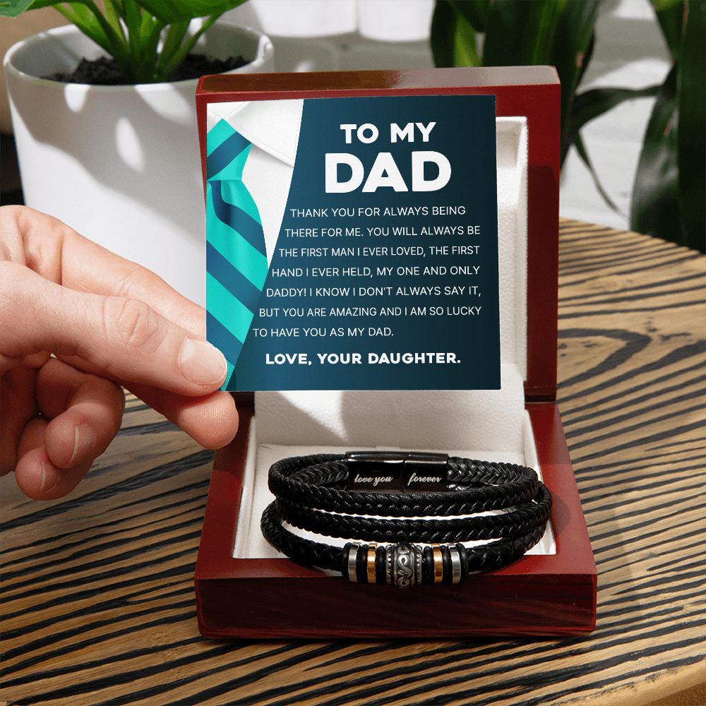 To My Dad, You are Amazing - Forever Love Bracelet