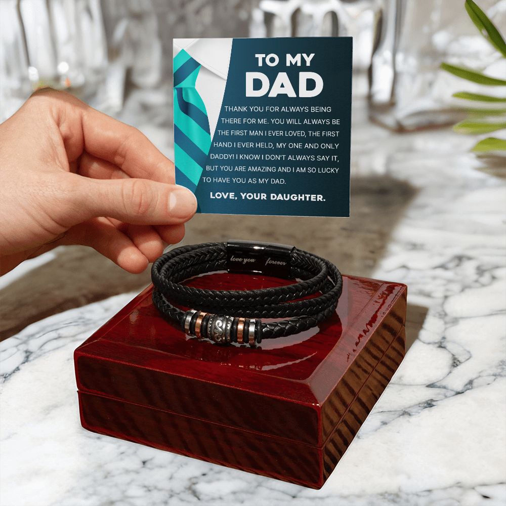 To My Dad, You are Amazing - Forever Love Bracelet