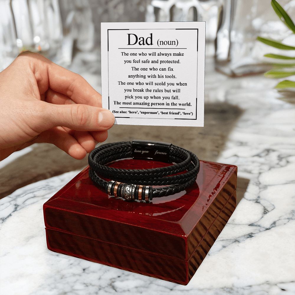Dad Noun - Forever Love Bracelet
