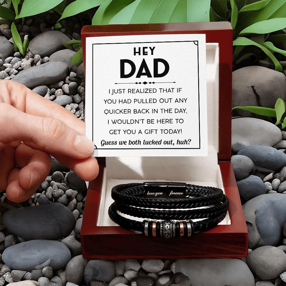 Hey Dad - Forever Love Bracelet