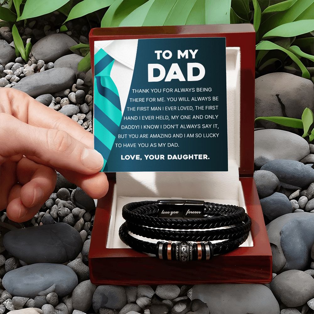 To My Dad, You are Amazing - Forever Love Bracelet