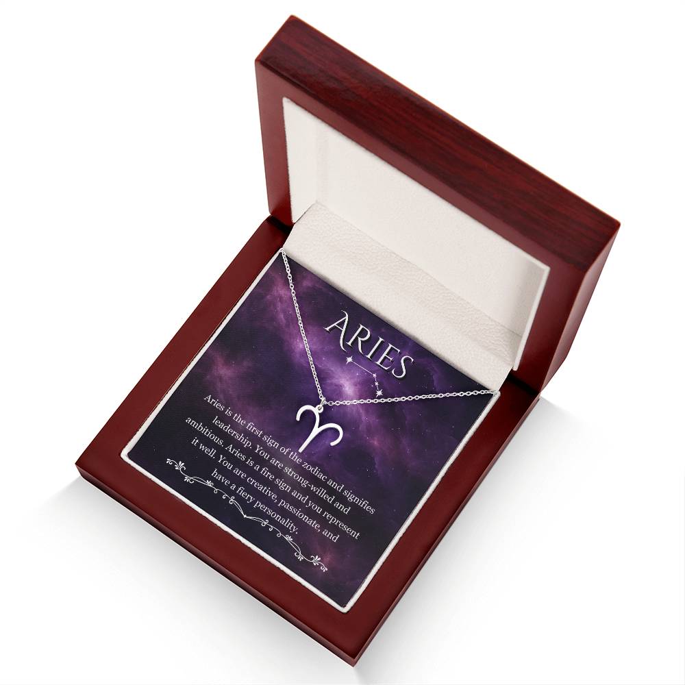 Aries Zodiac Necklace